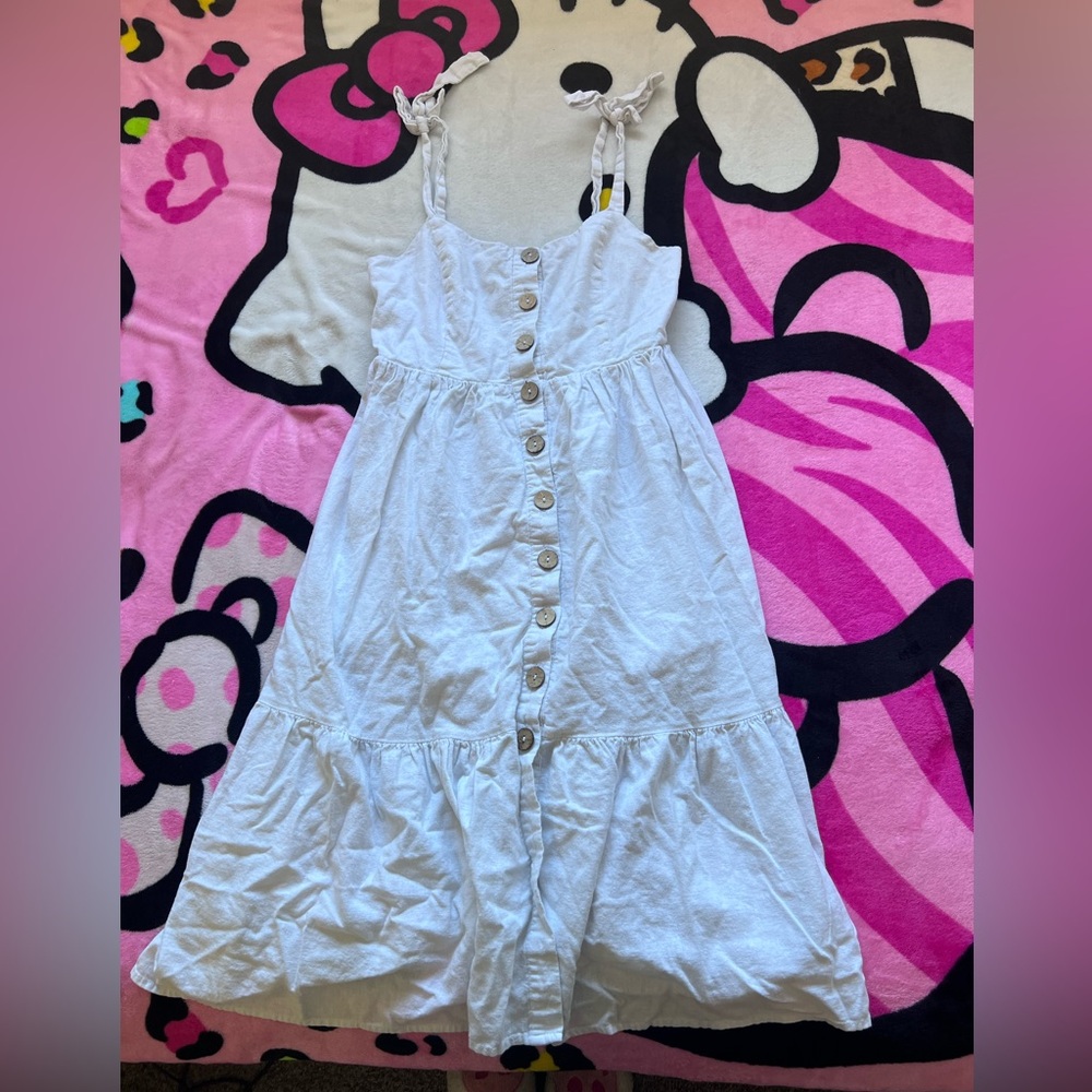 forever 21 button up dress